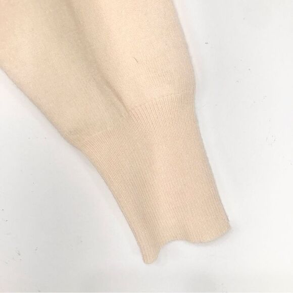 Lulu’s Cream Classic Crew Neck Sweater - Picture 8 of 14